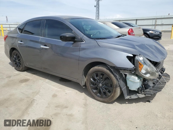2018 Nissan Sentra S with VIN 3N1AB7AP9JY246977, listed as a Copart auction lot 53308245 with 114,240 mi miles and Salvage Title. Bid and sale history available at DreamBid. Image 4.