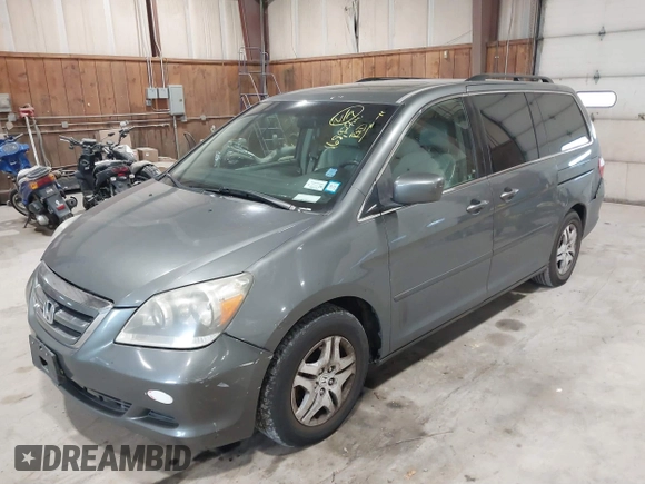 2007 Honda Odyssey EX-L с VIN 5FNRL38697B419081, выставлен на аукционе IAAI как лот 41750106 с пробегом 168 927 миль миль и . История ставок и продаж доступна на DreamBid. Изображение 2.