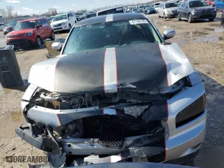2010 Dodge Charger Police with VIN 2B3AA4CT1AH154391, listed as a Copart auction lot 47130135 with 0 mi miles and Salvage Title. Bid and sale history available at carsss.com. Image 5.