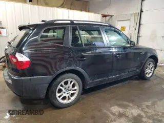 2004 BMW X3 2.5i with VIN WBXPA73484WC42708, listed as a Copart auction lot 50508095 with 262,417 mi miles and Salvage Title. Bid and sale history available at DreamBid. Image 3.