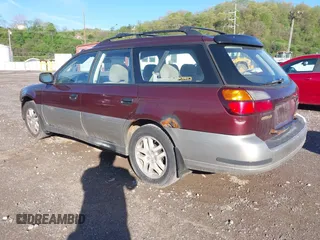 2000 Subaru Legacy Outback with VIN 4S3BH6655Y7604458, listed as a IAAI auction lot 42156830 with 192,024 mi miles and . Bid and sale history available at DreamBid. Image 3.