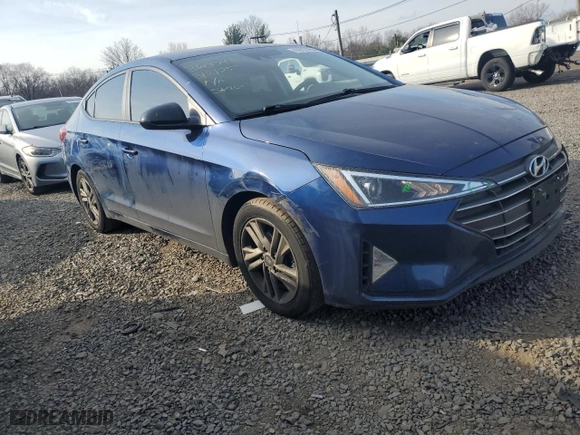 2020 Hyundai Elantra Value Edition with VIN 5NPD84LF7LH512783, listed as a Copart auction lot 49047325 with 72,180 mi miles and Salvage Title. Bid and sale history available at carsss.com. Image 4.