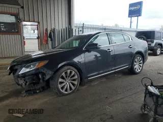 2013 Lincoln MKS with VIN 1LNHL9DK4DG604525, listed as a Copart auction lot 52154975 with 154,050 mi miles and Salvage Title. Bid and sale history available at carsss.com. Image 1.