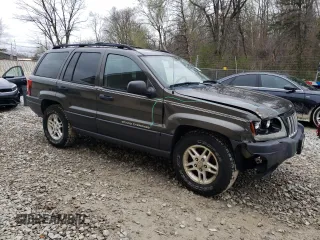 2004 Jeep Grand Cherokee Laredo with VIN 1J4GW48S94C431302, listed as a Copart auction lot 53433245 with 137,690 mi miles and Salvage Title. Bid and sale history available at carsss.com. Image 4.