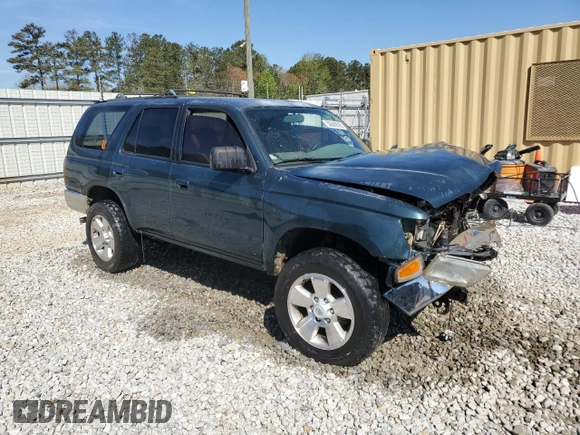 1997 Toyota 4Runner SR5 with VIN JT3GN86R7V0043234, listed as a Copart auction lot 50569505 with 331,700 mi miles and Salvage title. Bid and sale history available at DreamBid. Image 4.