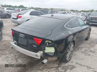 2012 Audi A7 Premium Plus with VIN WAUSGAFC8CN002238, listed as a IAAI auction lot 40278325 with 97,544 mi miles and . Bid and sale history available at DreamBid. Image 4.