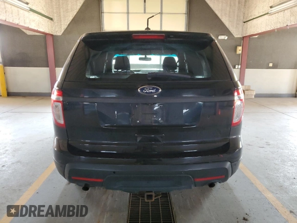 2013 Ford Utility Police Interceptor with VIN 1FM5K8ARXDGB28458, listed as a Copart auction lot 64581204 with 175,592 mi miles and Salvage Title. Bid and sale history available at carsss.com. Image 6.