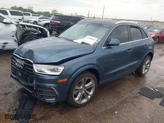 2016 Audi Q3 Premium Plus with VIN WA1EFCFS4GR024882, listed as a IAAI auction lot 41898646 with 82,553 mi miles. Bid and sale history available at carsss.com. Image 17.