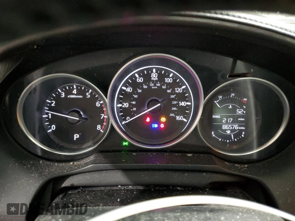 2017 Mazda Mazda6 Touring with VIN JM1GL1V50H1101139, listed as a Copart auction lot 43197105 with 86,576 mi miles and Salvage Title. Bid and sale history available at carsss.com. Image 9.