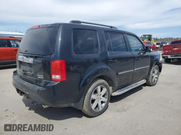 2013 Honda Pilot Touring z VIN 5FNYF4H97DB007336, wystawiony jako Copart lot #52785595 z przebiegiem 141 104 mil mil oraz Szkoda całkowita • Salvage title. Historia ofert i sprzedaży dostępna na DreamBid. Obrazek 3.
