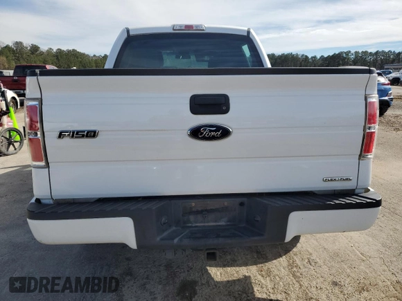 2014 Ford F-150 XL with VIN 1FTFW1CF7EFC40214, listed as a Copart auction lot 47838595 with 163,762 mi miles and Salvage Title. Bid and sale history available at carsss.com. Image 6.