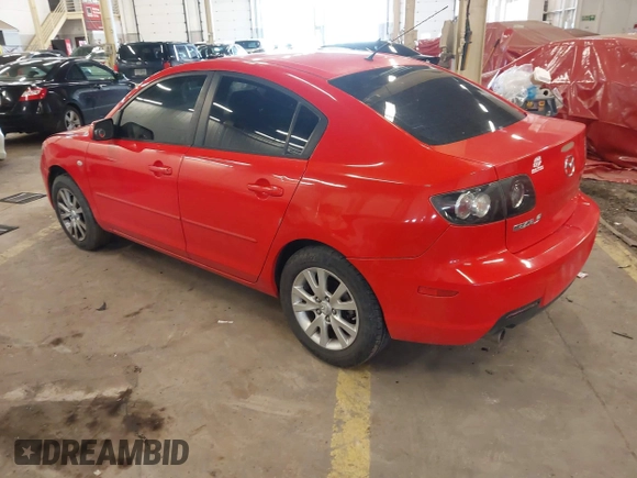 2008 Mazda 3 i Touring with VIN JM1BK12G681838719, listed as a IAAI auction lot 41802279 with 193,667 mi miles and . Bid and sale history available at carsss.com. Image 3.