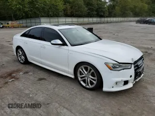2016 Audi S6 Premium Plus with VIN WAUF2AFC3GN190771, listed as a Copart auction lot 72312084 with 112,139 mi miles and Salvage Title. Bid and sale history available at carsss.com. Image 4.