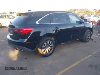 2014 Acura MDX Tech Pkg with VIN 5FRYD3H49EB018603, listed as a IAAI auction lot 41838016 with 203,609 mi miles. Bid and sale history available at carsss.com. Image 4.