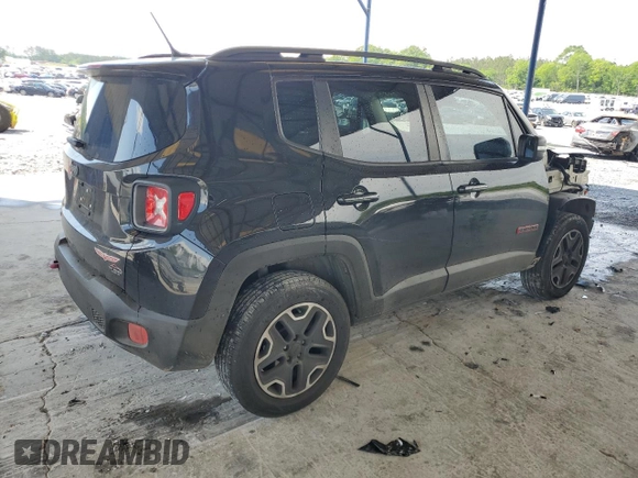 2017 Jeep Renegade Trailhawk z VIN ZACCJBCB6HPE38630, wystawiony jako Copart lot #54205235 z przebiegiem 84 745 mil mil oraz Szkoda całkowita • Salvage title. Historia ofert i sprzedaży dostępna na DreamBid. Obrazek 3.