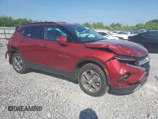 2023 Chevrolet Blazer LT с VIN 3GNKBJRS0PS231407, выставлен на аукционе Copart как лот 54514115 с пробегом 78 132 миль миль и Списание • Salvage title. История ставок и продаж доступна на DreamBid. Изображение 4.