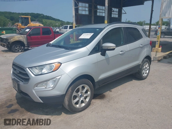 2018 Ford EcoSport SE z VIN MAJ6P1UL5JC188293, wystawiony jako IAAI lot #42338926 z przebiegiem 186 773 mil mil oraz . Historia ofert i sprzedaży dostępna na DreamBid. Obrazek 2.