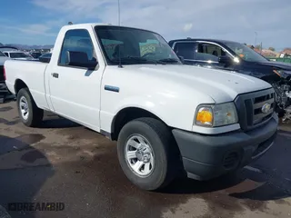 2009 Ford Ranger XL with VIN 1FTYR10D89PA41482, listed as a IAAI auction lot 41797290 with 110,071 mi miles. Bid and sale history available at carsss.com. Image 1.