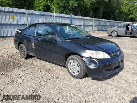 2005 Honda Civic VP SSRS z VIN 1HGEM22365L078593, wystawiony jako Copart lot #60747785 z przebiegiem 214 835 mil mil oraz Czysty tytuł • Clean title. Historia ofert i sprzedaży dostępna na DreamBid. Obrazek 4.