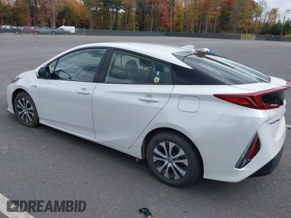 2021 Toyota Prius LE with VIN JTDKAMFP4M3183182, listed as a IAAI auction lot 41247715 with 46,673 mi miles and . Bid and sale history available at DreamBid. Image 3.