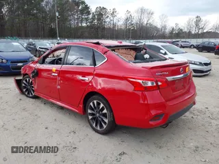 2017 Nissan Sentra SR Turbo with VIN 3N1CB7APXHY221105, listed as a IAAI auction lot 41727118 with Not Provided miles and . Bid and sale history available at carsss.com. Image 3.