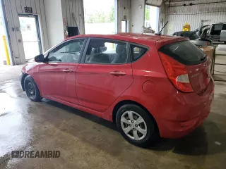 2015 Hyundai Accent GS with VIN KMHCT5AE8FU220916, listed as a Copart auction lot 55461005 with 197,811 mi miles and Salvage Title. Bid and sale history available at carsss.com. Image 2.