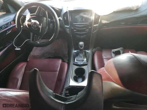 2013 Cadillac ATS Luxury with VIN 1G6AB5S37D0124178, listed as a Copart auction lot 86014844 with 145,825 mi miles and Salvage Title. Bid and sale history available at carsss.com. Image 8.