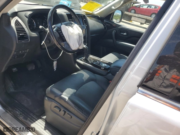 2020 Infiniti QX80 LUXE with VIN JN8AZ2NF1L9702318, listed as a Copart auction lot 53062565 with 97,175 mi miles and Salvage Title. Bid and sale history available at carsss.com. Image 7.