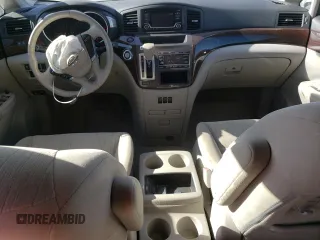 2015 Nissan Quest SV z VIN JN8AE2KP7F9120463, wystawiony jako Copart lot #49695485 z przebiegiem 143 413 mil mil oraz Czysty tytuł • Clean title. Historia ofert i sprzedaży dostępna na DreamBid. Obrazek 8.