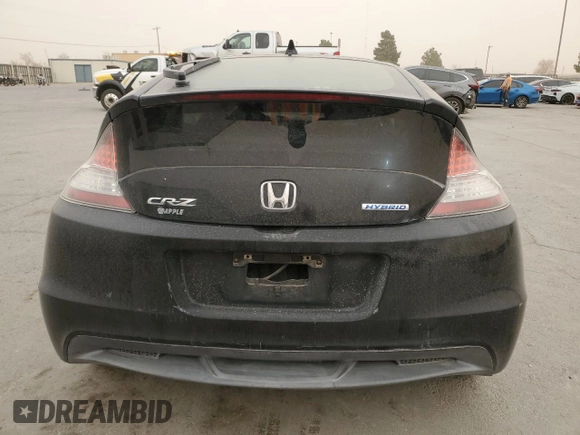 2012 Honda CR-Z with VIN JHMZF1D42CS004664, listed as a Copart auction lot 45000195 with 103,994 mi miles and Clean Title. Bid and sale history available at carsss.com. Image 6.