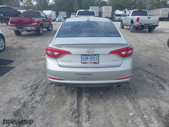 2015 Hyundai Sonata 2.4L Limited with VIN 5NPE34AF6FH234517, listed as a IAAI auction lot 41452758 with 161,941 mi miles. Bid and sale history available at carsss.com. Image 16.