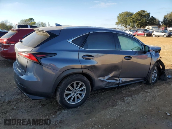 2020 Lexus NX with VIN JTJDARBZ2L5016106, listed as a Copart auction lot 83075854 with 79,247 mi miles and Salvage Title. Bid and sale history available at carsss.com. Image 3.