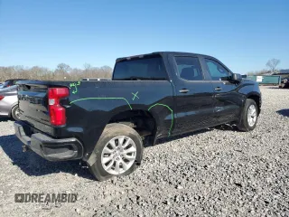 2020 Chevrolet Silverado 1500 Custom with VIN 3GCPWBEK0LG184925, listed as a Copart auction lot 46471405 with 141,913 mi miles and Salvage Title. Bid and sale history available at carsss.com. Image 3.