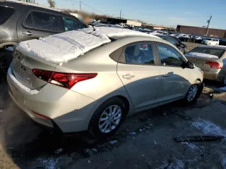 2018 Hyundai Accent SE with VIN 3KPC24A32JE011680, listed as a Copart auction lot 85674814 with 66,939 mi miles and Salvage Title. Bid and sale history available at carsss.com. Image 3.