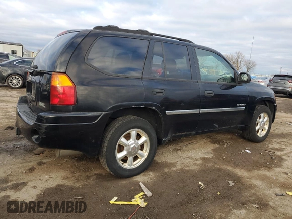 2006 GMC Envoy SLT with VIN 1GKDS13S762343520, listed as a Copart auction lot 82714134 with 0 mi miles and Clean Title. Bid and sale history available at carsss.com. Image 3.