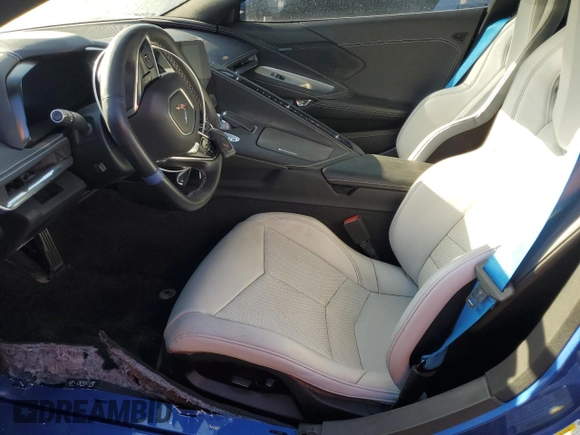 2020 Chevrolet Corvette 1LT with VIN 1G1Y62D49L5117831, listed as a Copart auction lot 77890984 with 0 mi miles and Non Repairable. Bid and sale history available at carsss.com. Image 7.