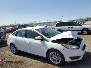 2017 Ford Focus SE with VIN 1FADP3F27HL320293, listed as a Copart auction lot 51782275 with 24,789 mi miles and Salvage title. Bid and sale history available at DreamBid. Image 4.