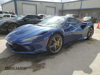 2021 Ferrari F8 с VIN ZFF93LMA0M0261333, выставлен на аукционе Copart как лот 74524674 с пробегом Не указан миль и На запчасти • Non repairable. История ставок и продаж доступна на DreamBid. Изображение 1.