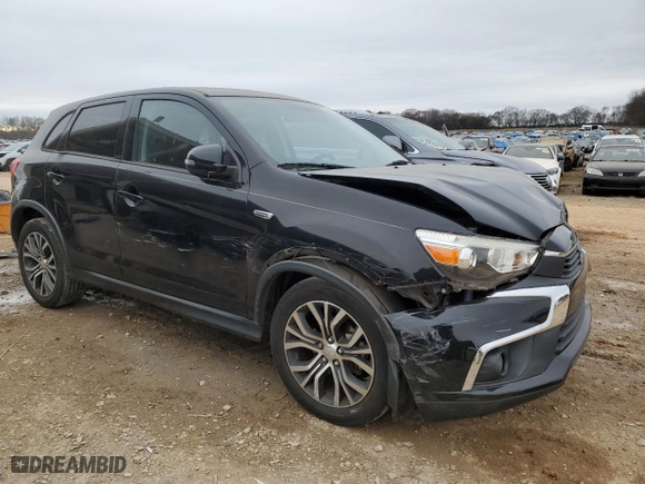 2017 Mitsubishi Outlander Sport ES 2.0 with VIN JA4AP3AUXHZ046567, listed as a Copart auction lot 44572225 with 86,741 mi miles and Salvage Title. Bid and sale history available at carsss.com. Image 4.
