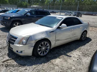 2009 Cadillac CTS RWD with VIN 1G6DV57V390137502, listed as a Copart auction lot 52141235 with 218,772 mi miles and Salvage Title. Bid and sale history available at DreamBid. Image 1.