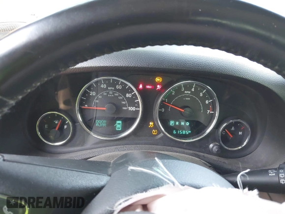 2017 Jeep Wrangler Sport with VIN 1C4AJWAG6HL654592, listed as a IAAI auction lot 42447379 with 61,585 mi miles and . Bid and sale history available at DreamBid. Image 7.