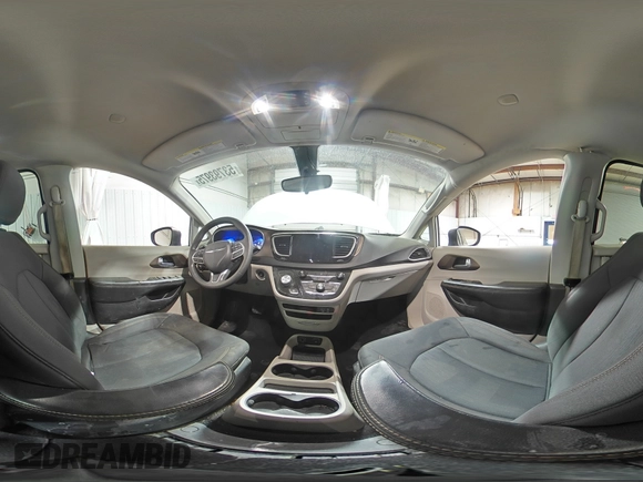 2017 Chrysler Pacifica Touring with VIN 2C4RC1DG5HR610456, listed as a Copart auction lot 53793975 with 132,935 mi miles and Salvage Title. Bid and sale history available at DreamBid. Image 16.