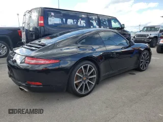 2014 Porsche 911 Carrera with VIN WP0AA2A97ES107648, listed as a Copart auction lot 75061834 with 0 mi miles and Non Repairable. Bid and sale history available at carsss.com. Image 3.