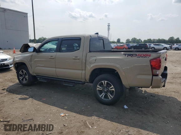 2017 Toyota Tacoma SR5 with VIN 3TMCZ5AN6HM094033, listed as a Copart auction lot 60433505 with 87,708 mi miles and Salvage title. Bid and sale history available at DreamBid. Image 2.