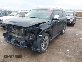 2017 Infiniti QX80 z VIN JN8AZ2NF1H9640040, wystawiony jako IAAI lot #41569442 z przebiegiem 96 273 mil mil oraz . Historia ofert i sprzedaży dostępna na DreamBid. Obrazek 17.