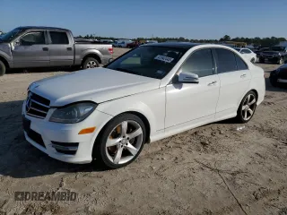 2014 Mercedes-Benz C 350 Sport with VIN WDDGF5HB4EA932208, listed as a Copart auction lot 41542445 with 243,780 mi miles and Clean Title. Bid and sale history available at DreamBid. Image 1.