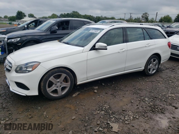 2014 Mercedes-Benz E 350 Luxury with VIN WDDHH8JBXEA803917, listed as a Copart auction lot 80199464 with 108,800 mi miles and Salvage Title. Bid and sale history available at DreamBid. Image 1.