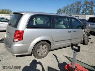2012 Dodge Grand Caravan SE with VIN 2C4RDGBG8CR207020, listed as a Copart auction lot 53756395 with 198,662 mi miles and Clean Title. Bid and sale history available at carsss.com. Image 3.