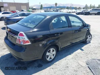 2008 Chevrolet Aveo LS with VIN KL1TD56678B123487, listed as a IAAI auction lot 42588212 with 119,882 mi miles and . Bid and sale history available at DreamBid. Image 4.