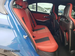 2023 BMW M3 Competition xDrive with VIN WBS43AY07PFP17918, listed as a Copart auction lot 58379405 with 11,581 mi miles and Salvage title. Bid and sale history available at DreamBid. Image 10.